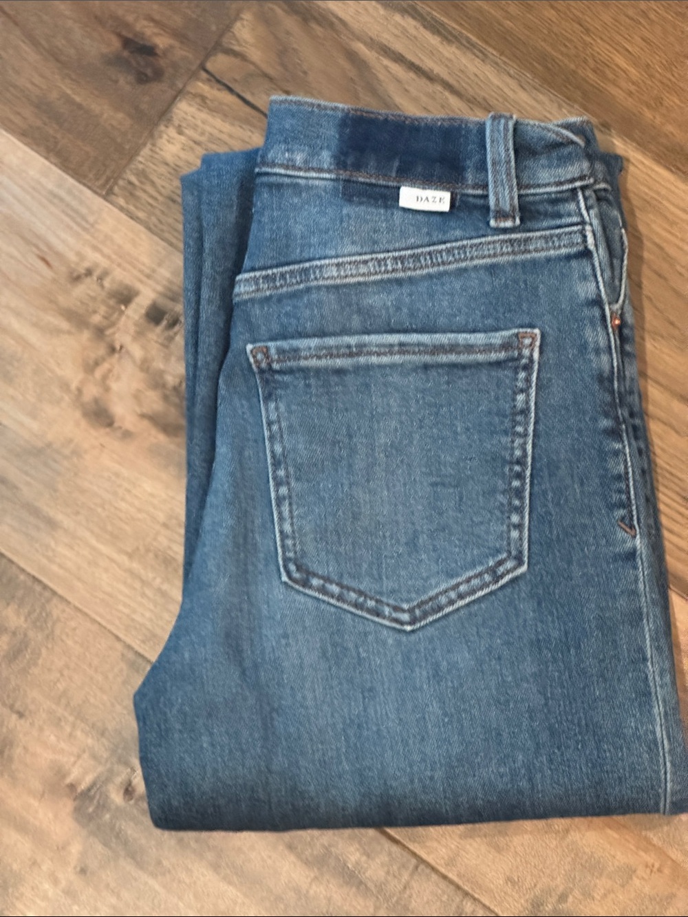 DAZE Women's Classic Blue Denim Jeans